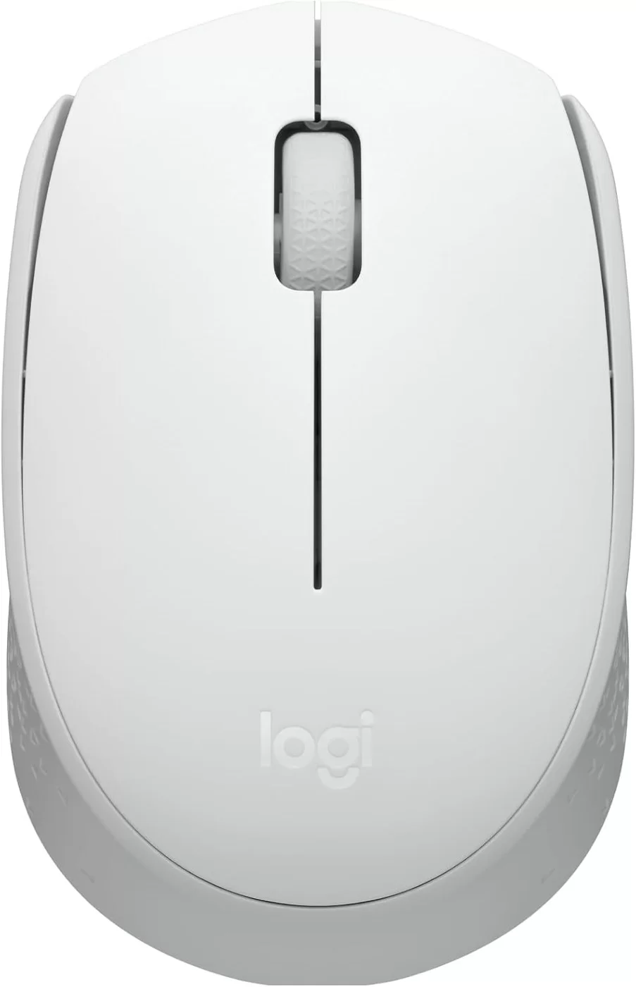 Logitech M170 Mouse Inalámbrico, con tecnología 2,4 GHz, batería de hasta 12 Meses con Modo Ahorro, Receptor USB, Cursor y Desplazamiento Preciso, Compatible con Windows, Mac y Chrome - Blanco