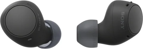 Sony WF-C510 Auriculares Bluetooth intrauditivos, hasta 22 Horas de batería, conexión multipunto, micrófono y Resistencia al Agua, Color Negro