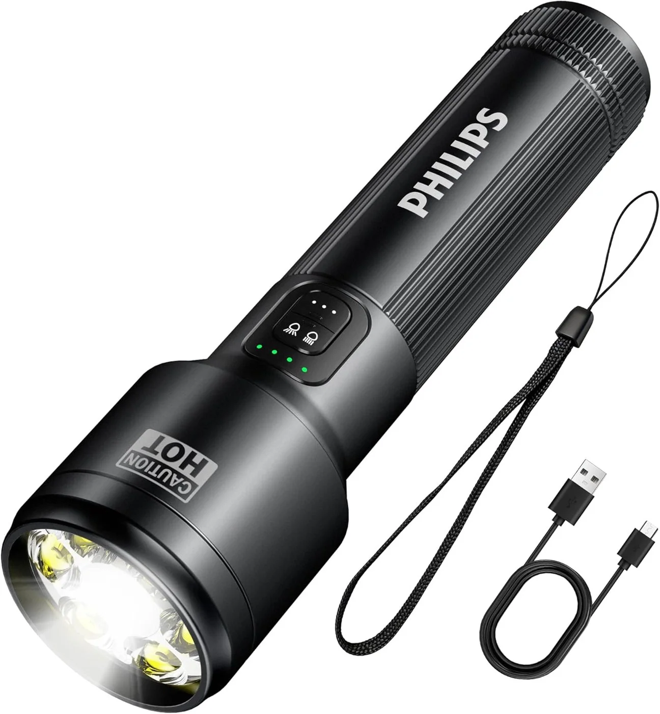 PHILIPS SFL2152 Linterna LED Táctica 1900LM Recargable