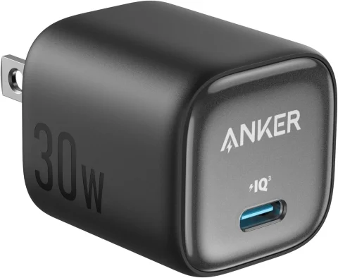 Anker Nano 30W Cargador Tipo C, Diseño 59% Más Pequeño, Carga Rápida