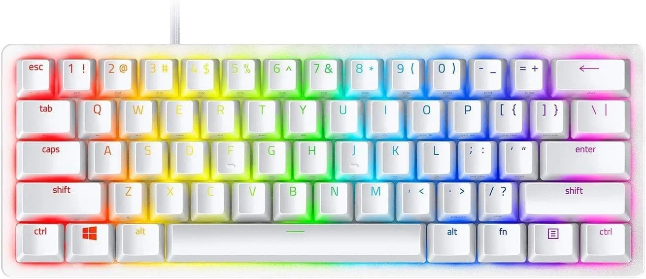 Razer Huntsman Mini Teclado Óptico para Juegos Mercury (Reacondicionado)