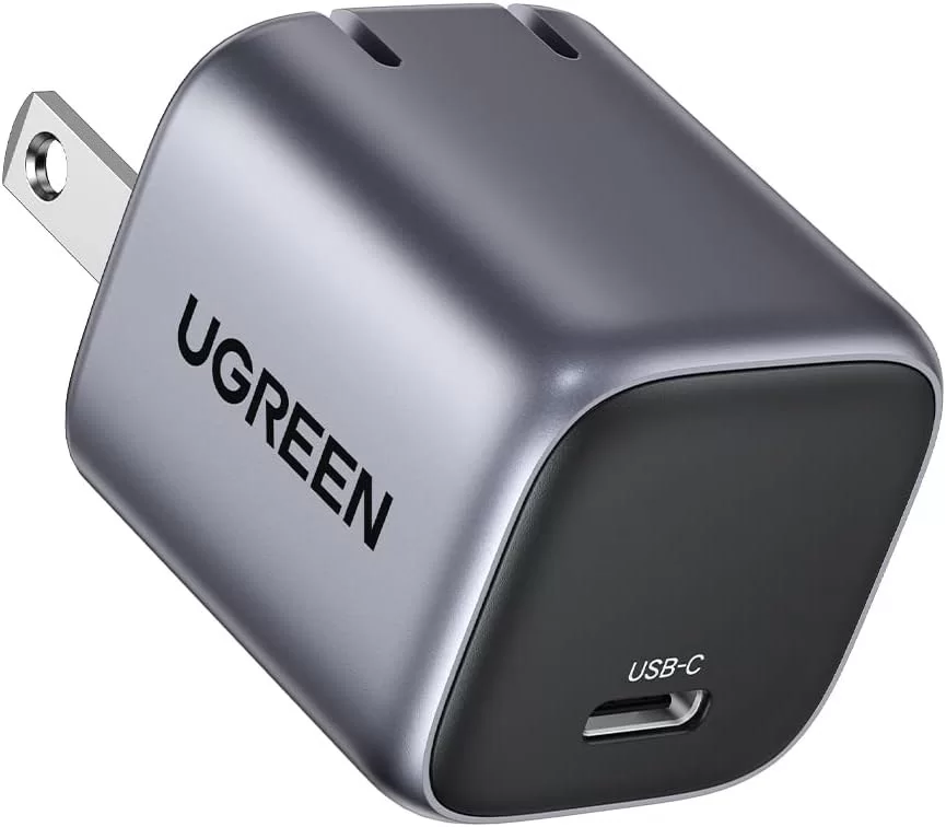 UGREEN Nexode 30W Mini Cargador USB C GAN Portátil, Carga Rápida PD