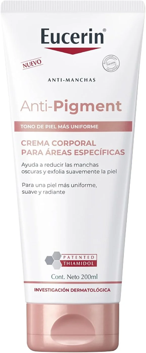 EUCERIN Anti-Pigment Crema Corporal para Áreas Específicas (200ml) Ayuda a reducir manchas oscuras para una piel más uniforme, suave y radiante